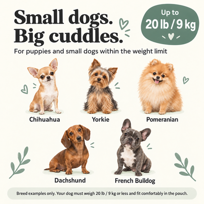 snugglepouch dog fit guide v3