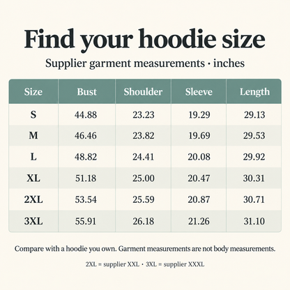 snugglepouch size guide